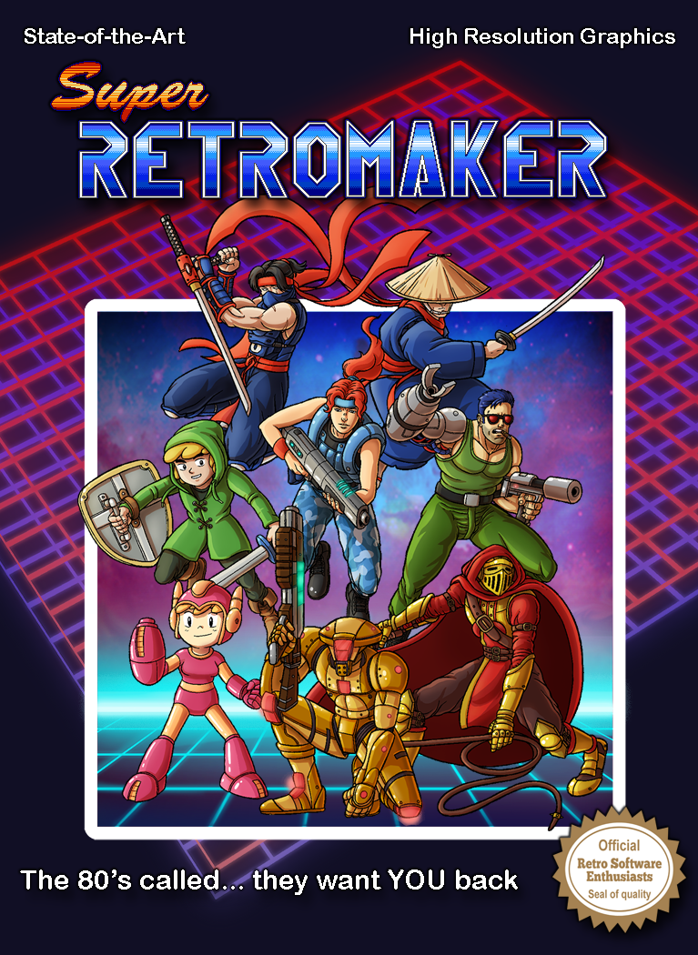 Super Retro Maker - The 80's called... they want you back!
